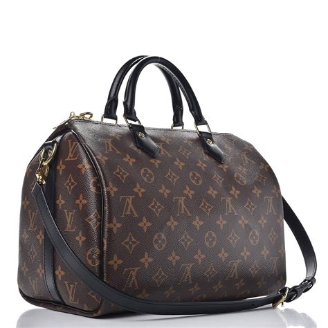 louis vuitton speedy bandoulière monogram empreinte 25 black